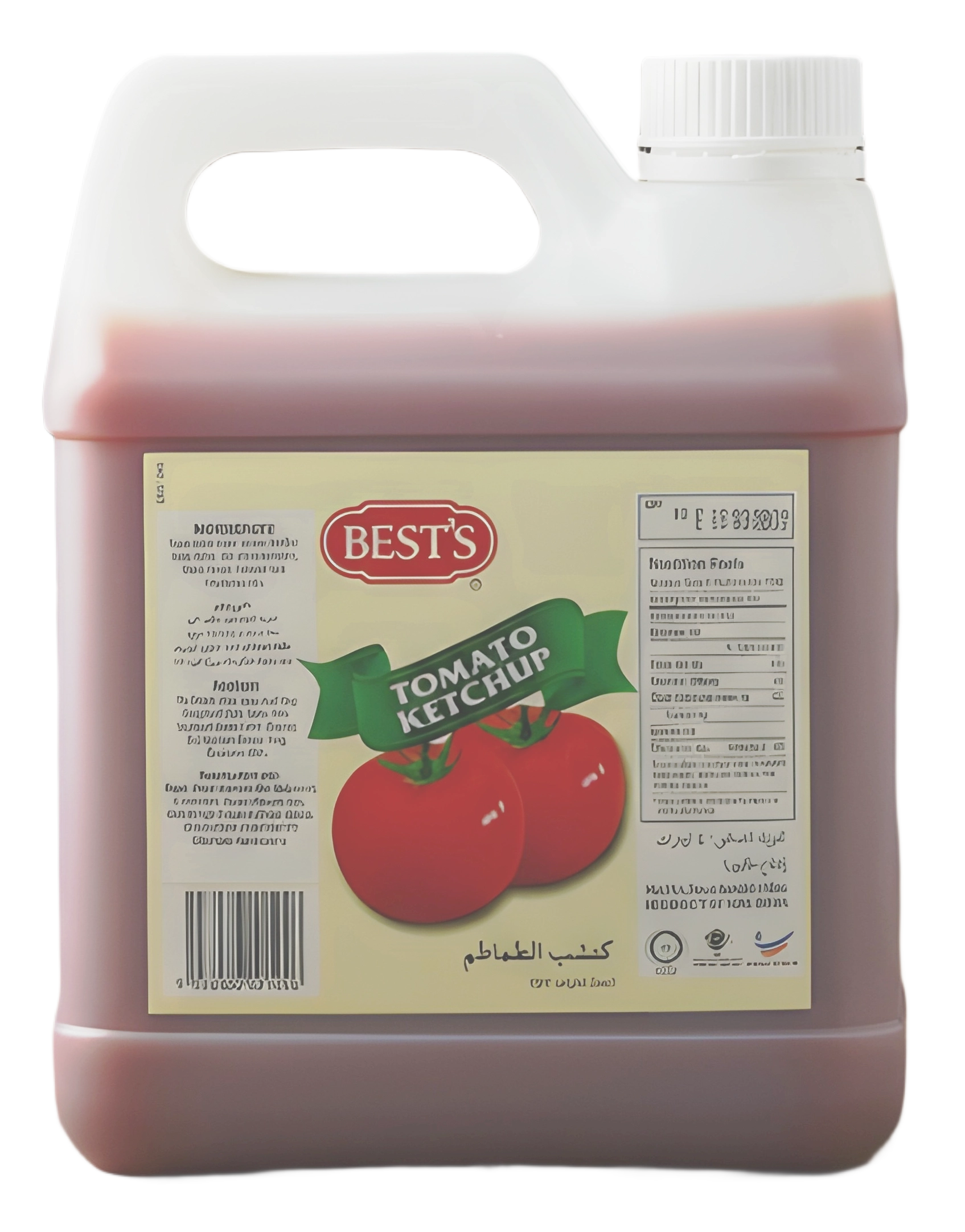 BEST’S Tomato Ketchup Jar (4Ltr)